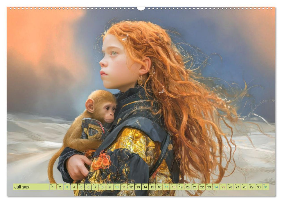 Surreale Fantasien - Detailreiche Portraits (CALVENDO Premium Wandkalender 2027)