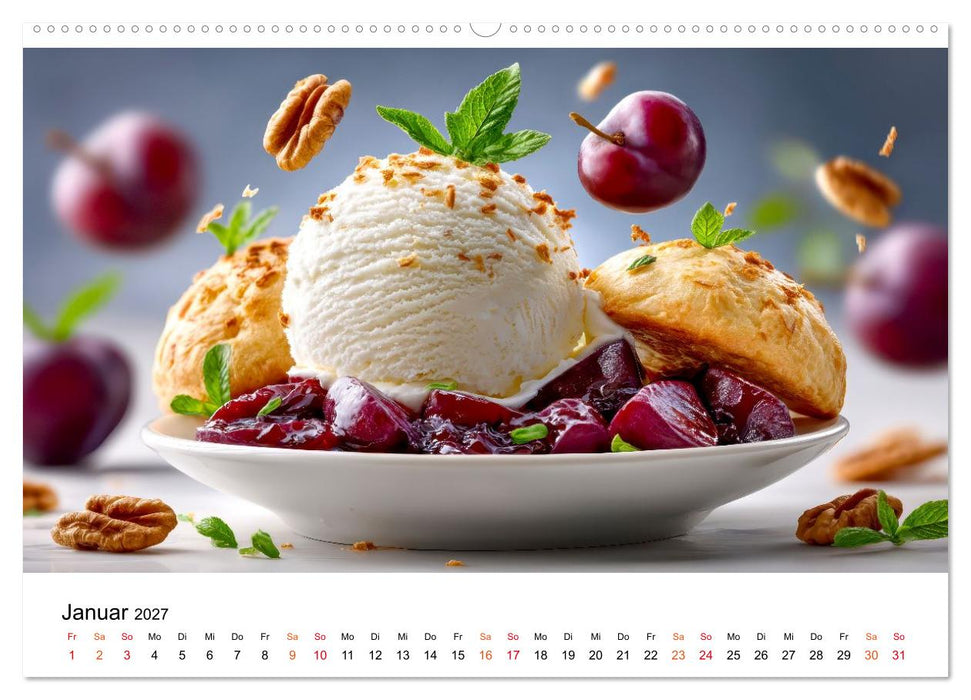 EIS dich glücklich (CALVENDO Wandkalender 2027)