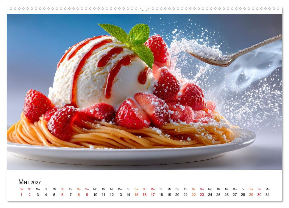EIS dich glücklich (CALVENDO Wandkalender 2027)