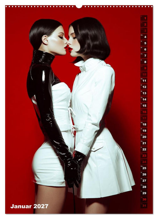 Fetisch und Latex - The Red Box (CALVENDO Premium Wandkalender 2027)