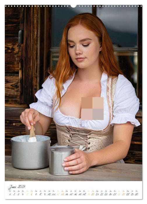 Heißer Käse, kühle Milch (CALVENDO Wandkalender 2027)