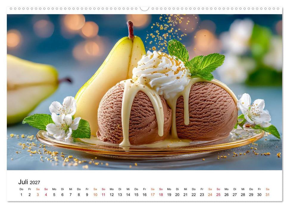 EIS dich glücklich (CALVENDO Premium Wandkalender 2027)