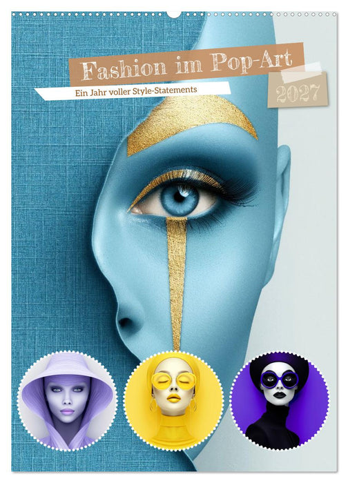 Fashion im Pop-Art (CALVENDO Wandkalender 2027)