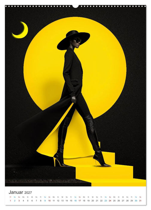 Fashion im Pop-Art (CALVENDO Wandkalender 2027)