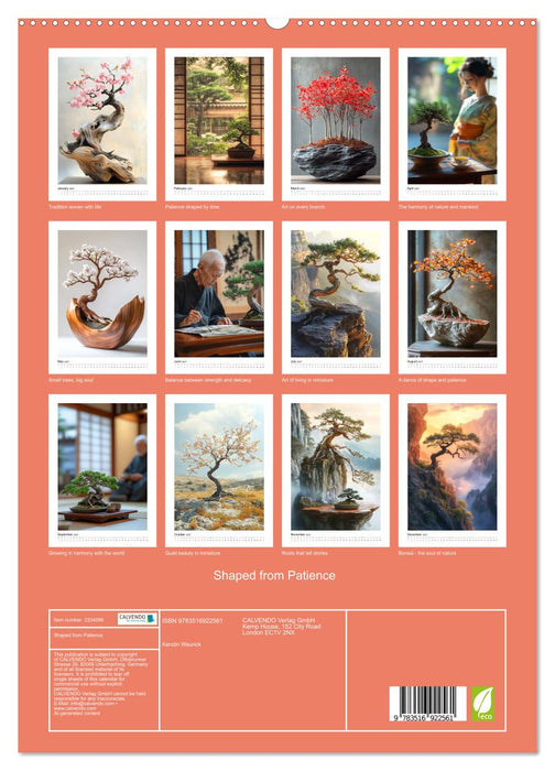 Shaped from Patience (CALVENDO Premium-Calendar 2027)