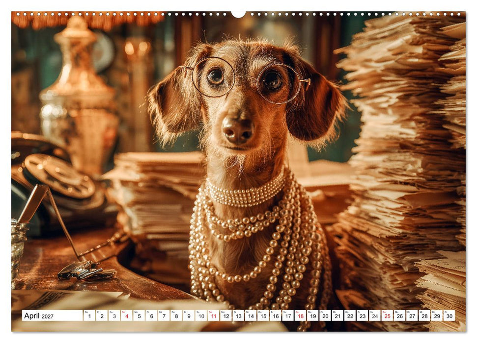 Die Chaos GmbH - Tierisch faule Kollegen (CALVENDO Premium Wandkalender 2027)