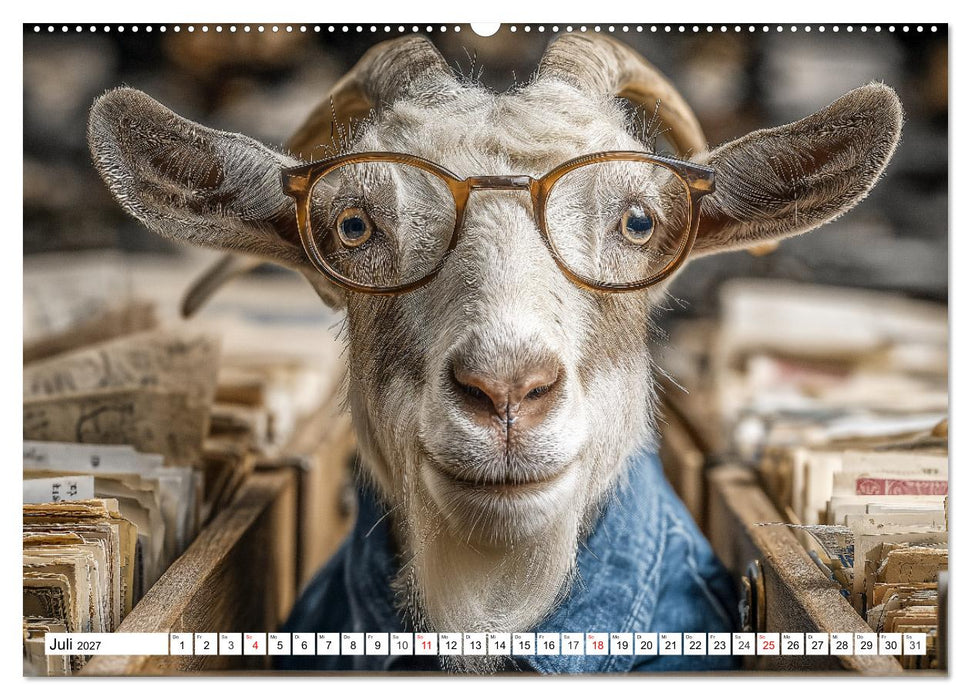 Die Chaos GmbH - Tierisch faule Kollegen (CALVENDO Premium Wandkalender 2027)