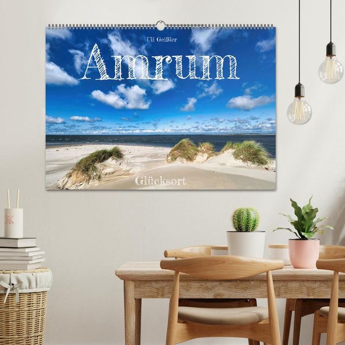 Amrum Glücksort (CALVENDO Wandkalender 2027)