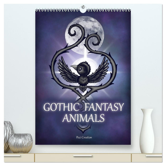 Gothic Fantasy Animals (CALVENDO Premium-Calendar 2027)