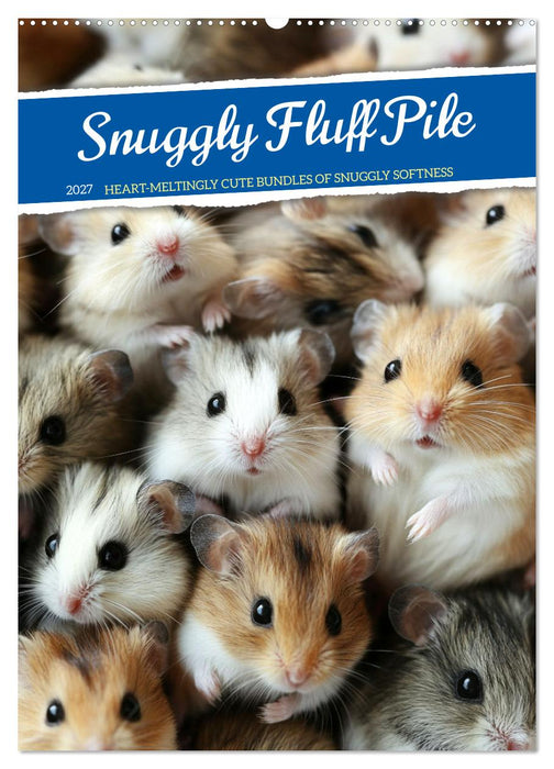 Snuggly Fluff Piles (CALVENDO Monthly Calendar 2027)