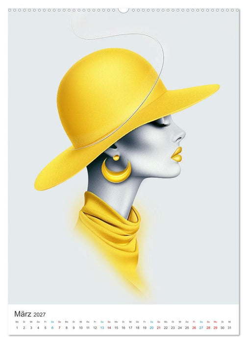 Fashion im Pop-Art (CALVENDO Premium Wandkalender 2027)
