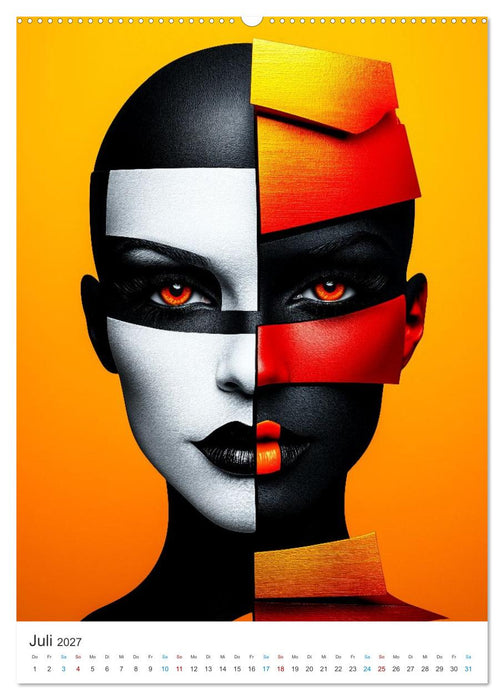 Fashion im Pop-Art (CALVENDO Premium Wandkalender 2027)
