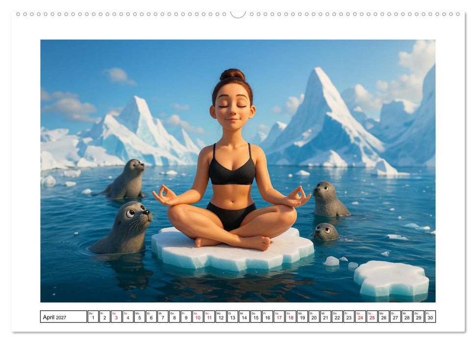Kälteanbeter (CALVENDO Wandkalender 2027)