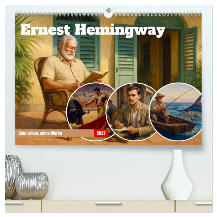 Ernest Hemingway (CALVENDO Premium Wandkalender 2027)
