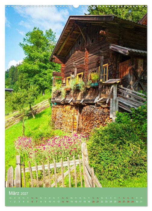 Südtirol - Bauernhöfe ein Leben am Steilhang (CALVENDO Premium Wandkalender 2027)