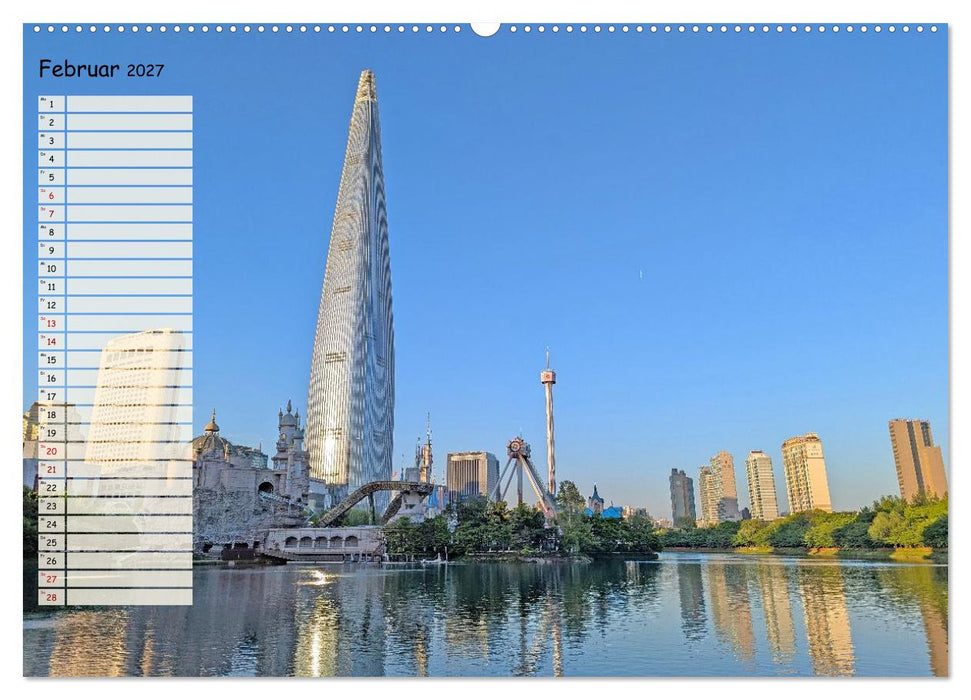 Seoul - Stadt der Kontraste (CALVENDO Wandkalender 2027)