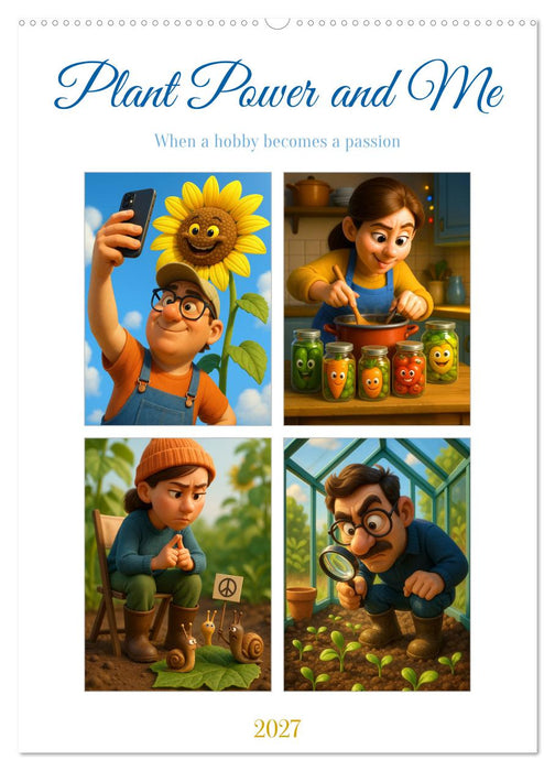 Plant Power and Me (CALVENDO Monthly Calendar 2027)