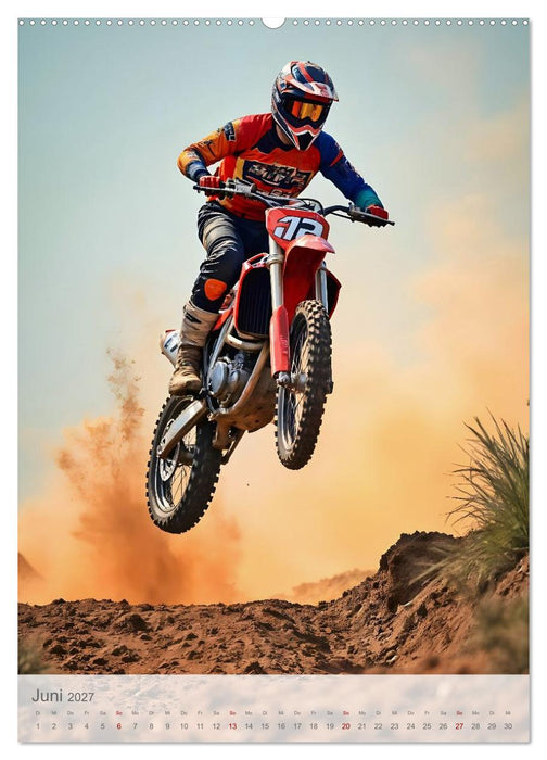Gravity Rebels - Extrem-Motocross in Action (CALVENDO Premium Wandkalender 2027)