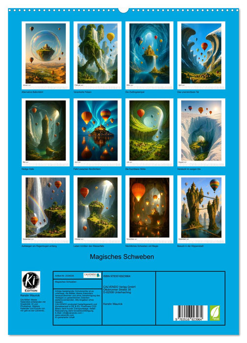 Magisches Schweben (CALVENDO Premium Wandkalender 2027)