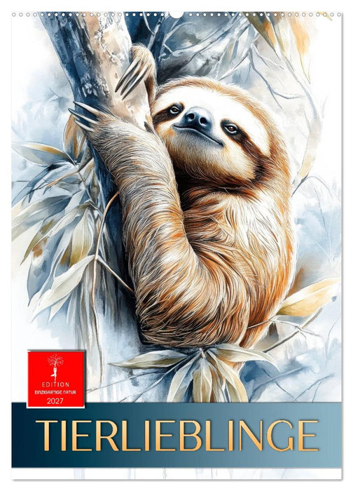 Tierlieblinge (CALVENDO Wandkalender 2027)