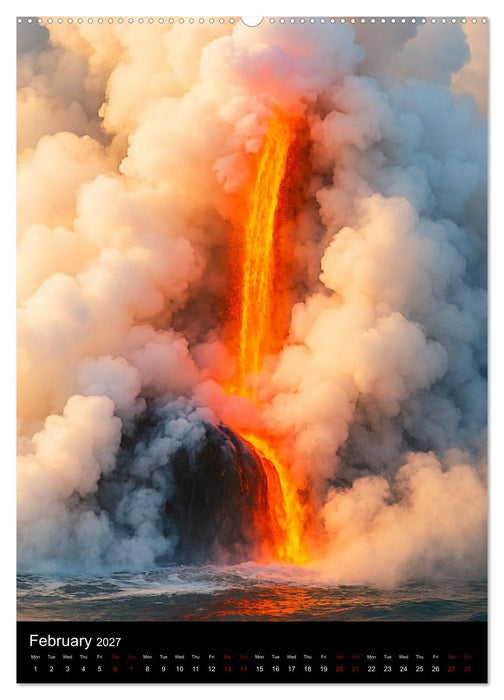 Volcanic Spectacle (CALVENDO Monthly Calendar 2027)