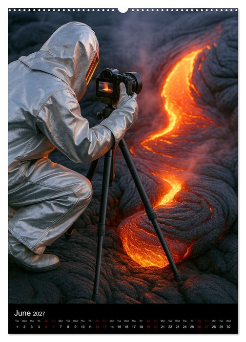 Volcanic Spectacle (CALVENDO Monthly Calendar 2027)