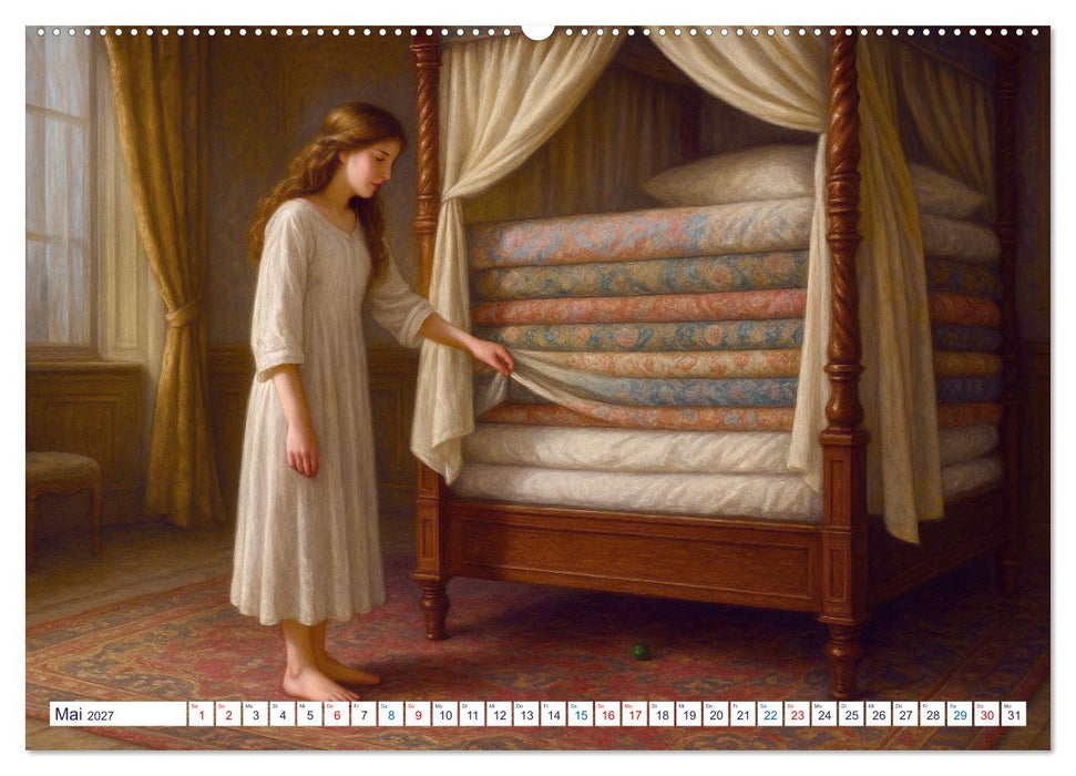 Hans Christian Andersen. Sein Leben, seine Werke (CALVENDO Wandkalender 2027)
