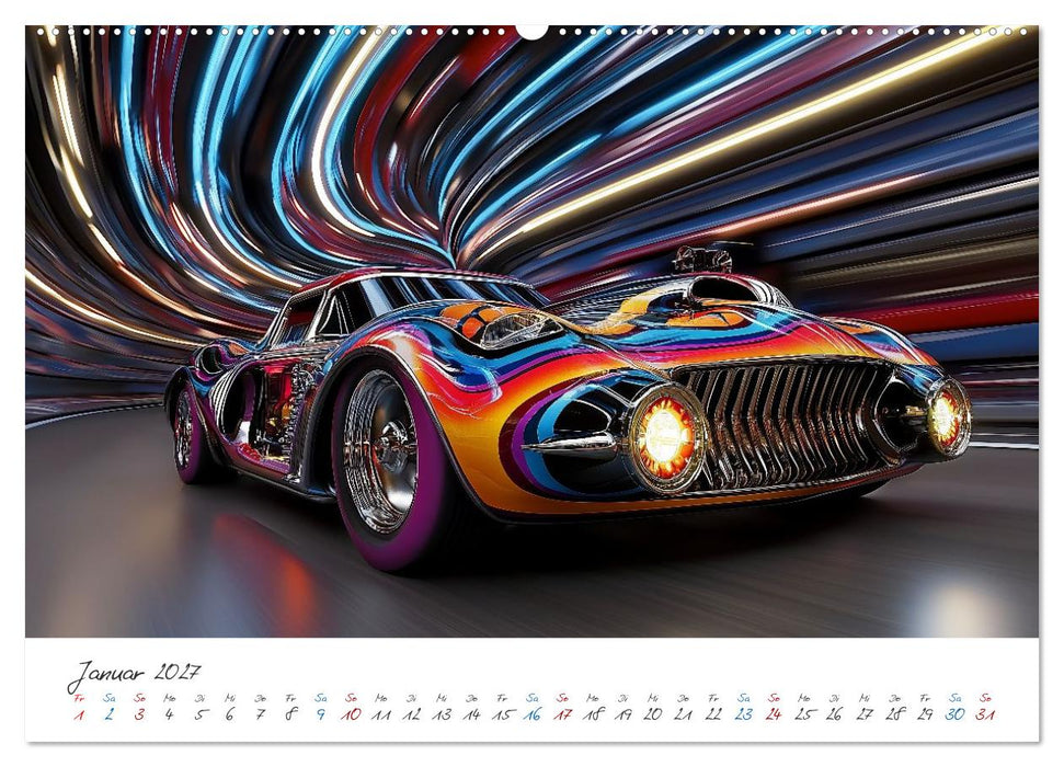 Coole Flitzer (CALVENDO Wandkalender 2027)