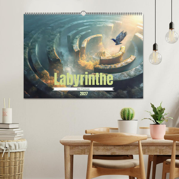 Labyrinthe - Der Fantasie (CALVENDO Wandkalender 2027)