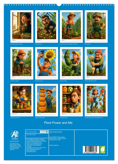 Plant Power and Me (CALVENDO Premium-Calendar 2027)