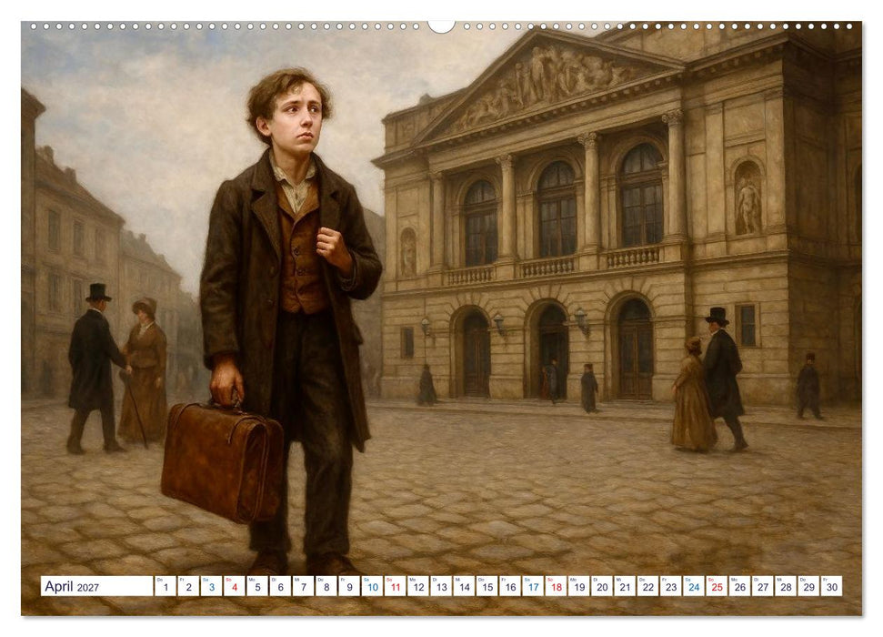 Hans Christian Andersen. Sein Leben, seine Werke (CALVENDO Premium Wandkalender 2027)