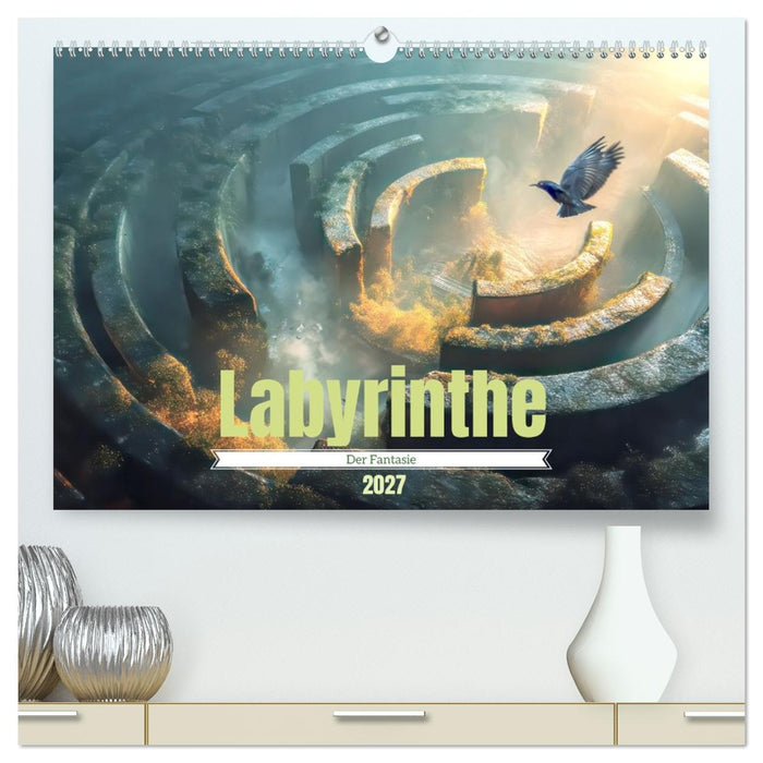 Labyrinthe - Der Fantasie (CALVENDO Premium Wandkalender 2027)