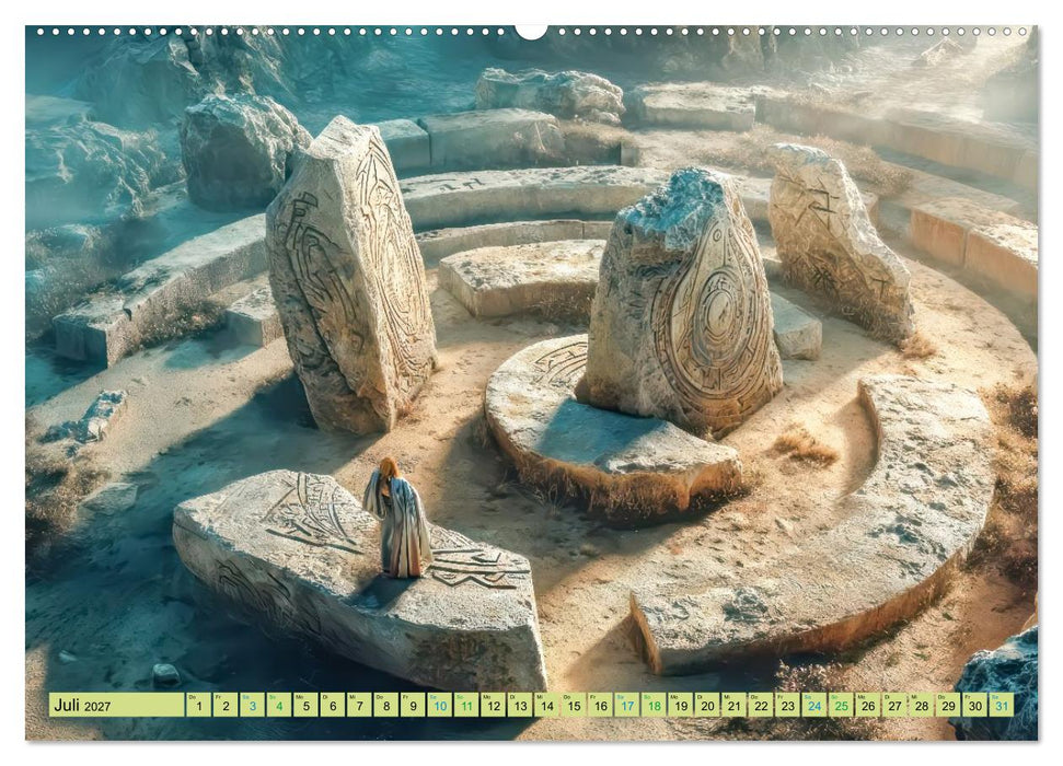 Labyrinthe - Der Fantasie (CALVENDO Premium Wandkalender 2027)