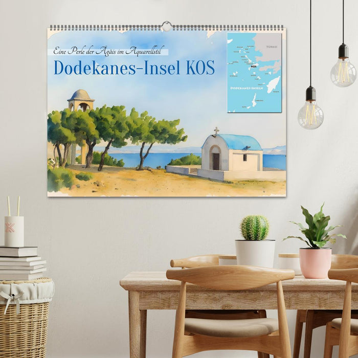 Dodekanes-Insel Kos (CALVENDO Wandkalender 2027)