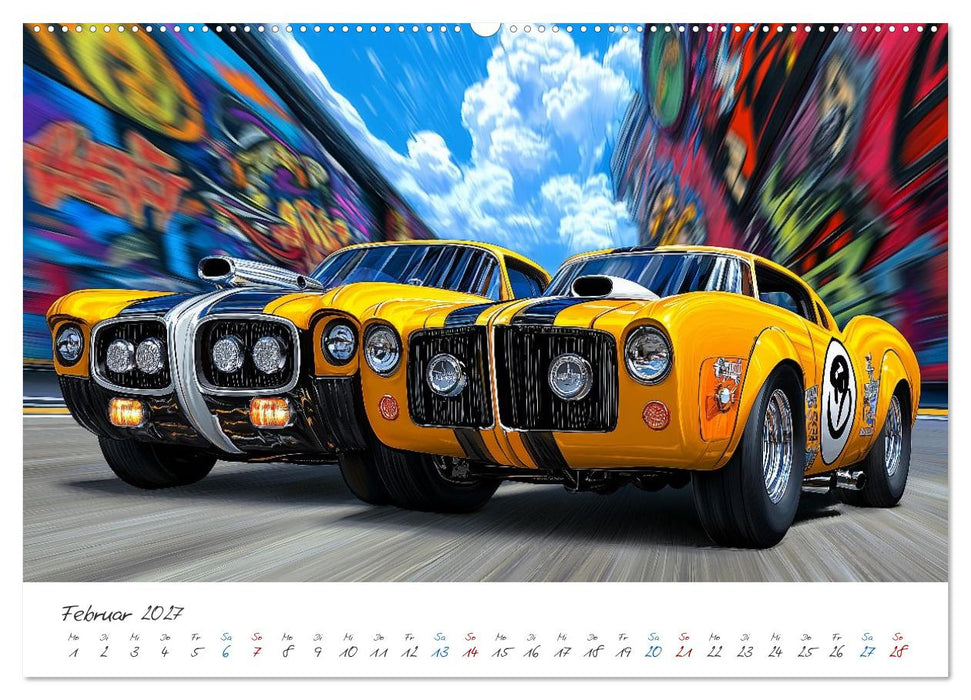 Coole Flitzer (CALVENDO Premium Wandkalender 2027)