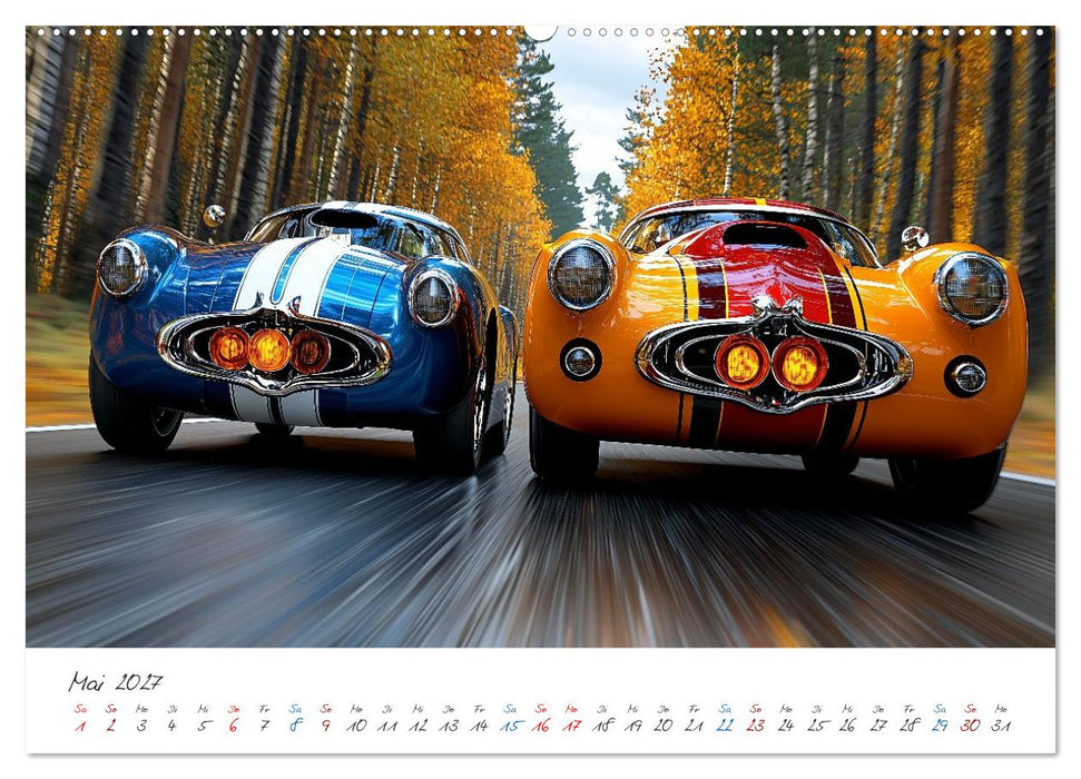 Coole Flitzer (CALVENDO Premium Wandkalender 2027)