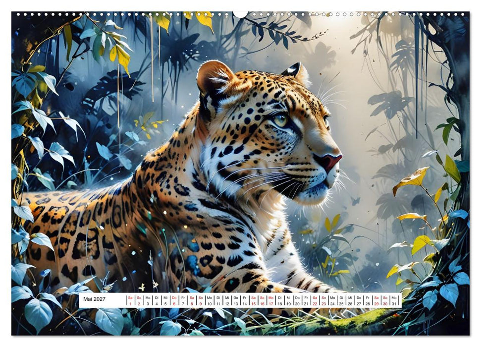 Fantasievolle Könige der Wildnis (CALVENDO Premium Wandkalender 2027)