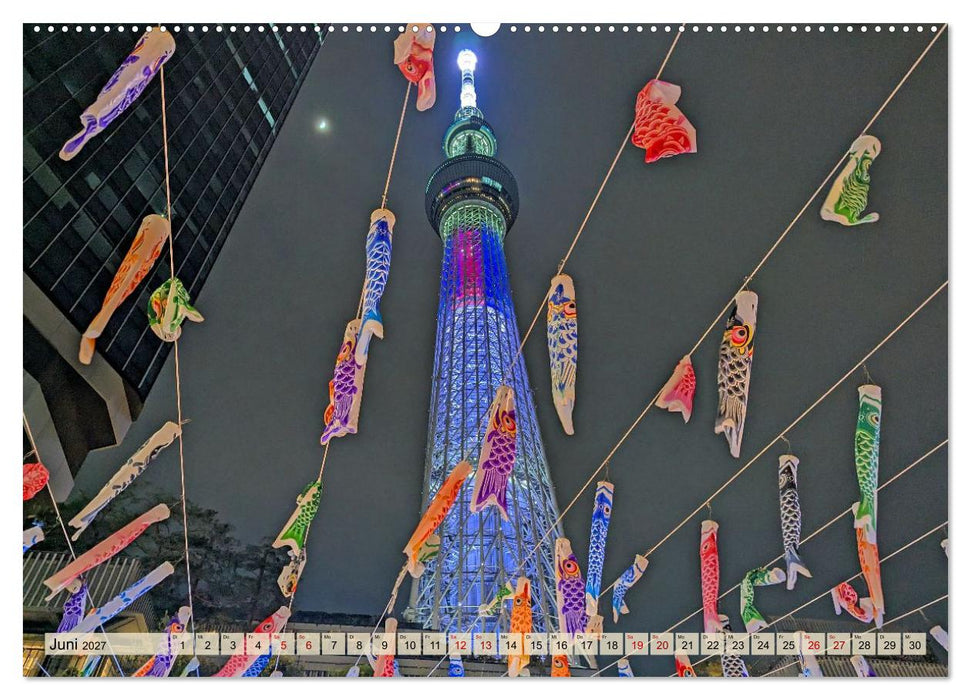 Japan entdecken Tokio, Osaka & mehr (CALVENDO Premium Wandkalender 2027)