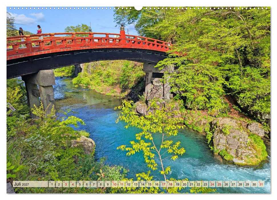 Japan entdecken Tokio, Osaka & mehr (CALVENDO Premium Wandkalender 2027)