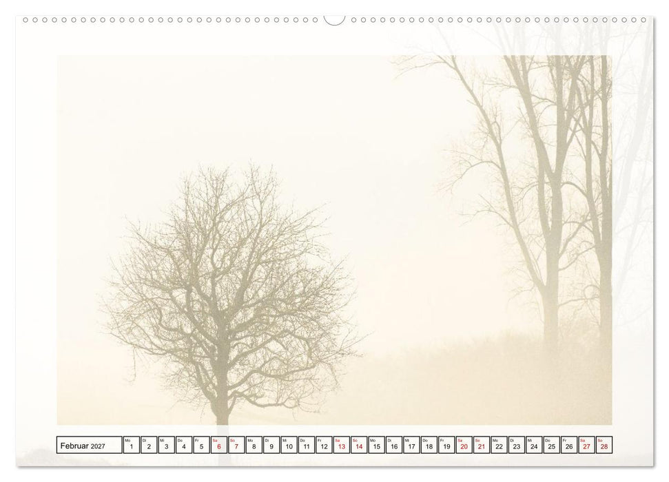 Jeden Monat in der Natur (CALVENDO Wandkalender 2027)