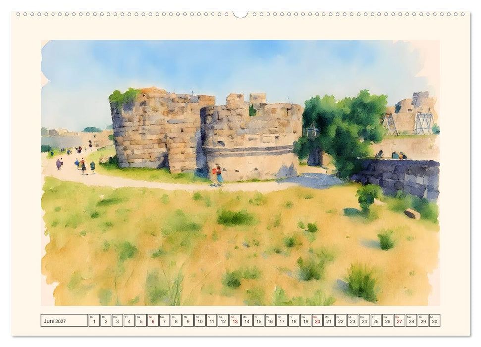 Dodekanes-Insel Kos (CALVENDO Premium Wandkalender 2027)