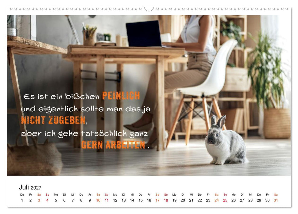 Büro - Kaffee, Chaos, Kollegen (CALVENDO Premium Wandkalender 2027)