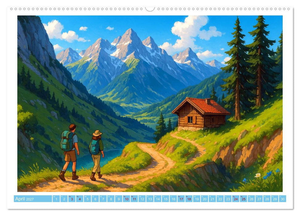 Wo Heidi gern gewesen wäre (CALVENDO Wandkalender 2027)