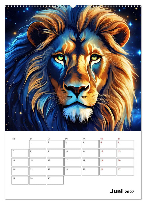 Majestätische Könige der Wildnis (CALVENDO Wandkalender 2027)
