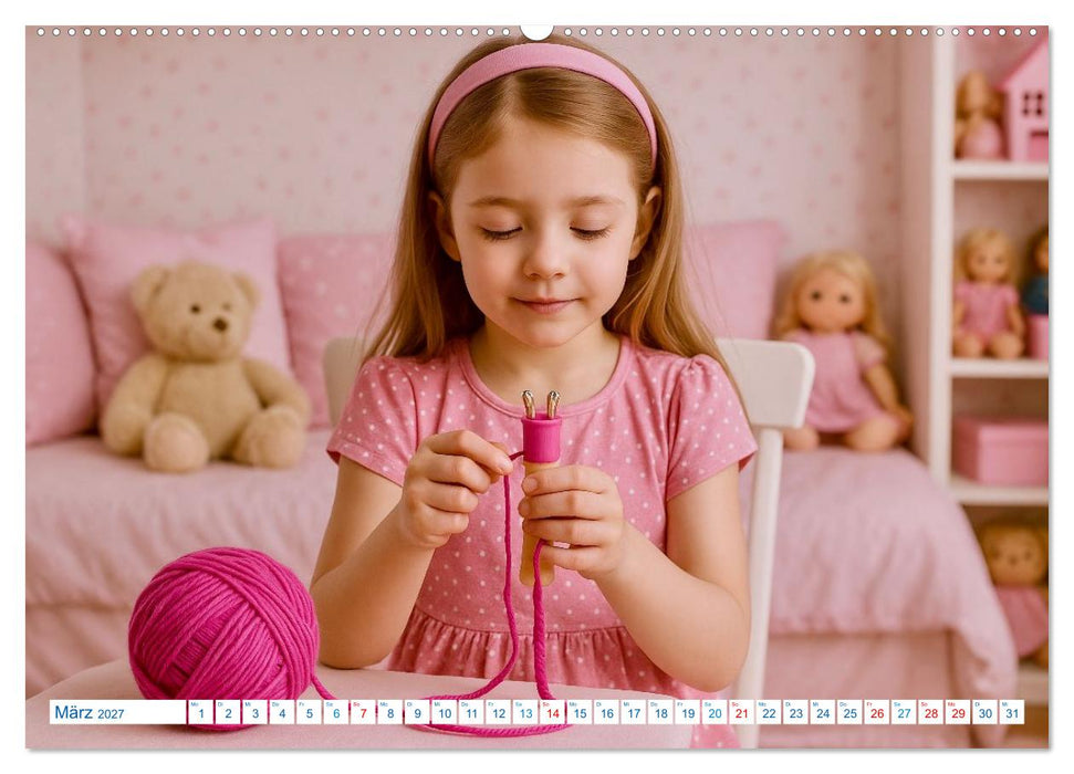 Stricken und Wolle (CALVENDO Wandkalender 2027)