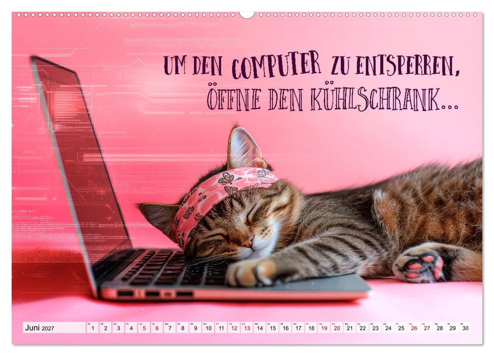 Tierischer Taskmanager (CALVENDO Wandkalender 2027)