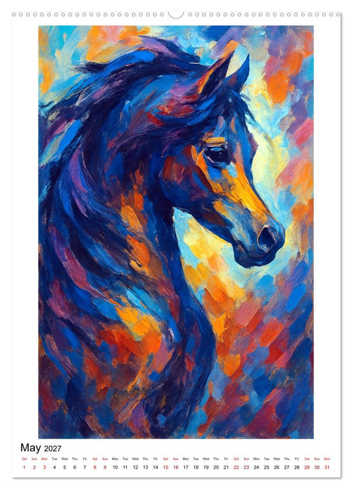 Enjoy Arabian Horses (CALVENDO Monthly Calendar 2027)