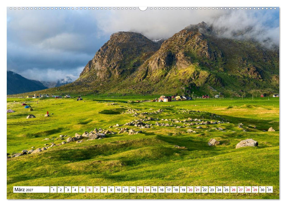 Lofoten - Norwegische Trauminseln (CALVENDO Wandkalender 2027)