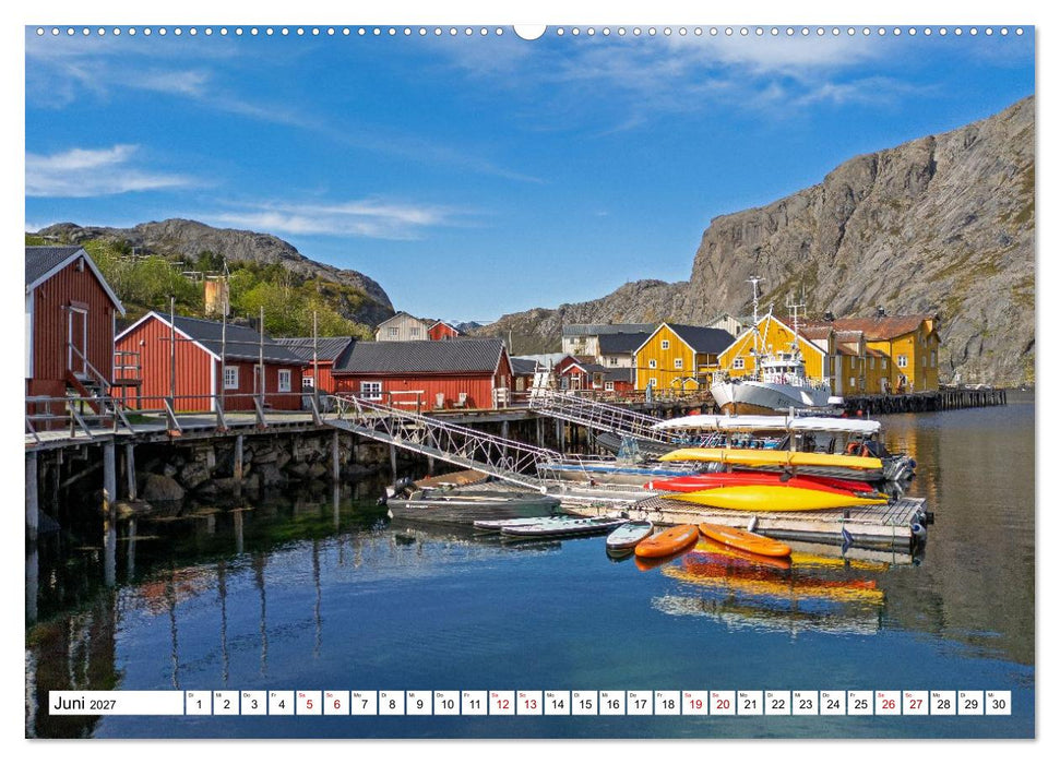 Lofoten - Norwegische Trauminseln (CALVENDO Wandkalender 2027)