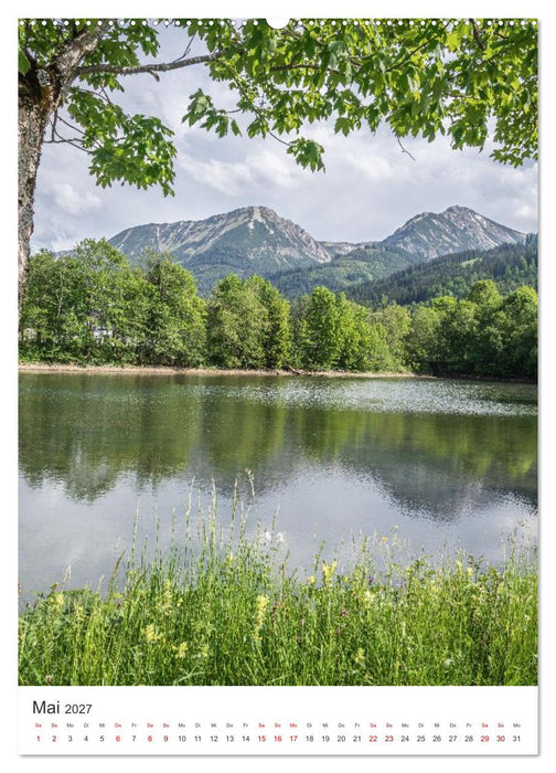 Bergsommer im Tannheimer Tal (CALVENDO Wandkalender 2027)